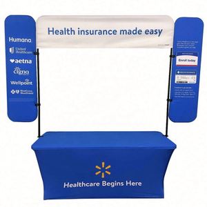 Promotion Display Accessories Set Table Cloth Top-Up Feather Flag <b>Banner</b> - Product Image 3