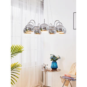 Lámpara de Araña de Diseño Nórdico Minimalista Vintage para Comedor, Lámpara Colgante de Lujo para Sala de Estar Estilo Bauhaus, Iluminación Elegante - Product Image 2