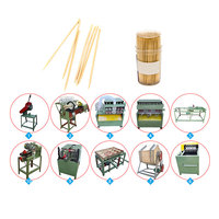 Hot Bán Bamboo Cắt Công Cụ Gỗ Đã Thấy Máy Tăm Làm Máy