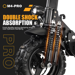 Scooter Todoterreno de Alta Seguridad con Llantas Gruesas de 11 Pulgadas, Scooter de Largo Alcance con Asiento J11PRO, Scooter Todoterreno J11PRO J11P - Product Image 6