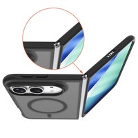 Casing Ponsel Magnetik Berkualitas Tinggi, Jernih, dan Kuat untuk iPhone 18 Fold, Samsung Z Fold 8 Ultra, Flip 7, 6, Anti Benturan, Pelindung Belakang