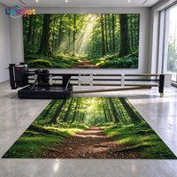 Printer Mural Dinding LINCJET 2 in 1 Printer UV Dinding & Lantai untuk Dekorasi Kantor & Restoran