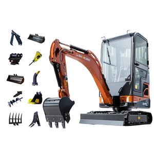 Envío Gratis, Excavadora de 1 y 2 Toneladas SD17E con Motor Kubota EPA, Excavadora Pequeña para Granja, Precios de Mini Excavadoras, Mini Excavadora de Cadenas - Product Image 6