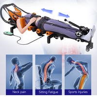 Tam Vücut Elektrikli Traksiyon Germe Masası Servikal Lomber Rahatlama Cihazı Yoga Pilates Fitness Ekipmanı İyileşme İçin