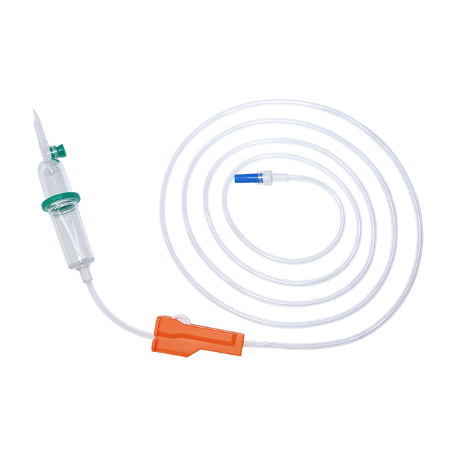 IV Administration Set Medical Disposable IV Infusion Giving Fluid Drip Set Sterile Infusion Set