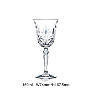 Copas de Vino Tinto Borgoña Europeas, Flauta de Champán Retro con Relieve, para Hoteles, Clubes, Bares, Venta al Por Mayor - Product Image 5