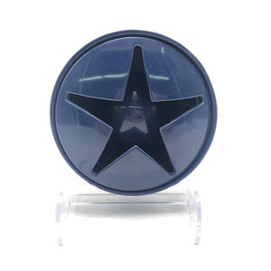 Cendrier rond en plastique 100% mélamine, design étoile personnalisé, livraison gratuite - Product Image 4