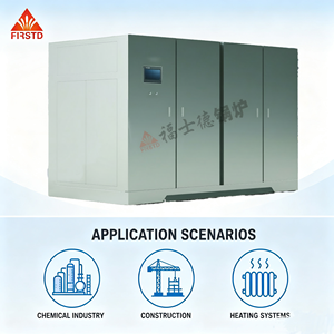 Caldera Eléctrica Industrial de Tubos de Fuego para Agua Caliente, de Ahorro Energético, Fabricada en China, con Capacidades de Producción de Vapor, para Hoteles - Product Image 1