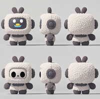 Vente chaude AI Robot Peluche Jouet Musical Chip Robot Nouveau Design Peluche Jouet