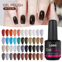 Vernis à ongles en gel PRO, prix usine, 15 ml, 28 couleurs, échantillon gratuit, impression de marque privée, service OEM, pour salon