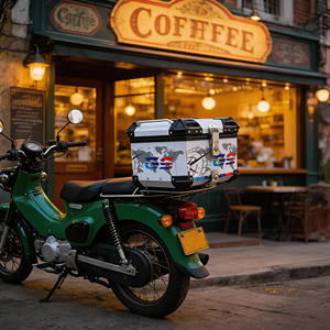 กล่องท้ายมอเตอร์ไซค์อะลูมิเนียมอัลลอย 55 ลิตร กันน้ำ สำหรับ ADV ติดตั้งเพิ่มเติม/อัพเกรด - Product Image 5