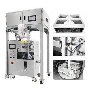 DCK-<span class=keywords><strong>N</strong></span> Ultraschall-Nylon-Vollwellen-Verpackungs-Wagen Granulat-Teabeutel-Dreieck-Beutel-Verpackungsmaschine - Product Image 5