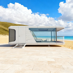 Capsula Spaziale Prefabbricata Moderna ed Elegante per Relax, Residenza Mobile Compatta e Struttura Prefabbricata - Product Image 5