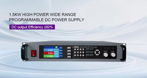 Alimentation électrique à découpage CC programmable à large plage de puissance élevée MATRIX 1500W à sortie unique pour utilisation en laboratoire et en industrie - Product Image 4