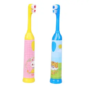 2021 newest beautiful children electric toothbrush replacement brush head Battery powered Kid Electric Toothbrush