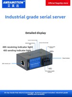 Servidor de Comunicación de Puerto Serie Industrial RS485-ETH RS232-ETH, Módulo de Transmisión Transparente de Modbus RTU a Puerto Ethernet TCP