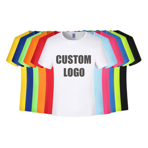 Wholesale High Quality 100% Polyester T-Shirts Custom Logo Waterproof Breathable Quick Dry Digital Printing on Woven Fabric