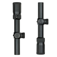 Lunette de visée tactique BoWei 1-10X24 LPVO SFIR SFP HD avec lentille optique, tube de 30 mm, viseur optique de chasse à illumination rouge