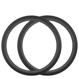 Selbstgefertigter Carbon-Faser T700/T800 Matt-Finish Rennrad-Laufradsatz 38/50/60/73 Rahmenhöhe Schnellspanner Scheibenbremse - Product Image 5