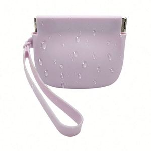 Food Grade Silicone Candy Coin <b>Purse</b> Zipper Waterproof <b>Cute</b> Small Wallet Pouch Snacks Cosmetics Unisex High Daily Customized - Product Image 5