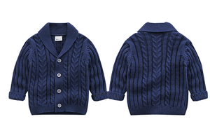 Vente en gros Printemps Automne <span class=keywords><strong>Pull</strong></span> col en V <span class=keywords><strong>Pull</strong></span> pour enfants Vêtements pour garçons Cardigan pour enfants - Product Image 6