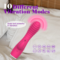 Juguetes Sexuales para Adultos, Consoladores Vibradores de Silicona, Vibrador Anal para Pezones y Glúteos Pretty Love
