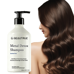 Shampoo <span class=keywords><strong>détoxifiant</strong></span> en métal en gros, traitement clarifiant de l'eau dure, nettoyage en profondeur, sans danger pour les couleurs, formule professionnelle de salon - Product Image 1