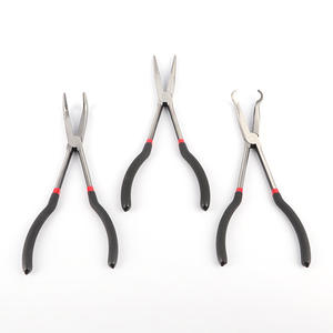 Alicates de acero inoxidable de 11 pulgadas con punta puntiaguda y mandíbula lisa, alicates de extensión de grado industrial con mandíbula de 1/8 pulgadas de ancho - Product Image 4