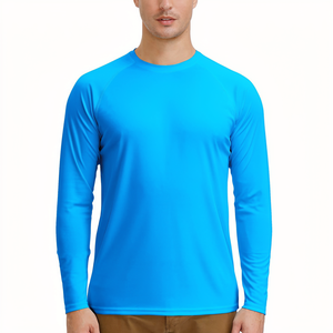 BJJ MMA Rashguard Men Long Sleeve <b>Compression</b> <b>Shirt</b> Quick Dry Breathable No-Gi Grappling Training Wear - Product Image 1