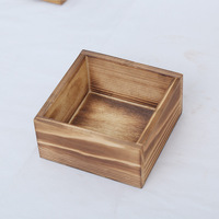 Boîte en bois de rangement pour bijoux en bois de pin avec logo OEM personnalisé stock pour la maison vente en gros étui à rabat