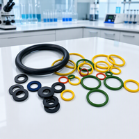Joints toriques en caoutchouc de silicone, joints standard ou non standard pour applications automobiles, de conduites et de cylindres