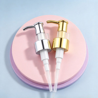 Vente en gros usine – Têtes de pompe à lotion pressoir 24, 28, 410 mm pour emballages cosmétiques, bouteilles de shampoing, savon liquide, revêtement UV PET