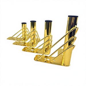 רגליים ספה ארון רגליים משולש מודרני רגליים זהב ספה ריהוט ספה רגליים מתכת לבניין משרדים - Product Image 2