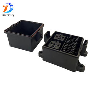Boîtier de relais à fusibles automatique étanche 24V et 12V Bloc électrique central 6 emplacements IP65 pour câblage et électronique de véhicule - Product Image 5