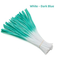 Bâtonnets de laine colorés dégradés, bâtonnets torsadés moelleux et sûrs pour l'éveil aux formes et aux couleurs des tout-petits et les loisirs créatifs faits main