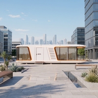 Maison Capsule de Luxe Modulaire Conteneurisée Entièrement Préfinie pour Hôtels, Camping-grounds, Sites Touristiques et Événements Privés