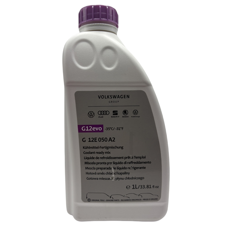 Quality Guarantee Liquid Antifreeze Coolant 1 Liter Pink G12E050A2 for Volkswagen Audi Skoda Auto Parts Image 1