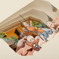 2025 nuevo cuaderno A5 personalizado de negocios 3D Kung Fu personaje de dibujos animados pegamento suministros de oficina empresa manualidades de papel personalizadas