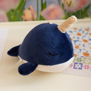 Venta de fábrica, 12cm, <span class=keywords><strong>ballena</strong></span> <span class=keywords><strong>Kawaii</strong></span>, juguete de peluche, llavero, <span class=keywords><strong>ballena</strong></span>, Animal relleno, muñeco de peluche, colgante, Mini llavero de animales marinos - Product Image 5