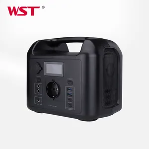 WST lifepo4 220v portable solar power stations outdoor power bank lifepo4 battery pack