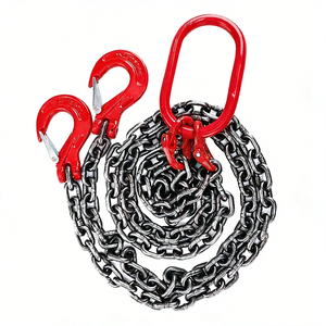 โซ่เหล็กอัลลอยด์ Master Link G80 แบบสี่ขา เชื่อมต่อด้วยโซ่เชื่อม พร้อมตะขอแข็งแรง รับน้ำหนักได้ 13,200 ปอนด์ - Product Image 5