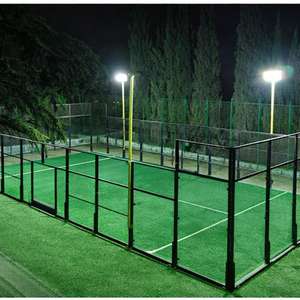 Pista de Pá<span class=keywords><strong>del</strong></span> Panorámica con Marco de Vidrio Templado, Pista de Pá<span class=keywords><strong>del</strong></span> Profesional para Interiores y Exteriores - Product Image 3