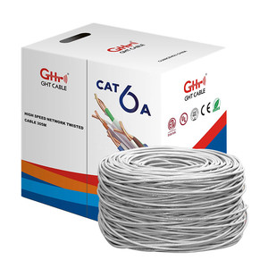 Ght OEM nhà máy CAT7 cat6A CAT5E trong nhà ngoài trời Lan cáp UTP Ethernet <span class=keywords><strong>CAT</strong></span> <span class=keywords><strong>6</strong></span> cáp 305M hộp UTP cáp - Product Image 1