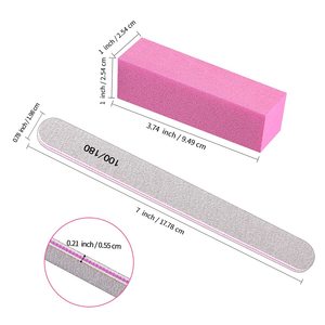 Juego de Limas de Uñas Mini, Limas y Pulidores para Uñas Naturales - Product Image 4