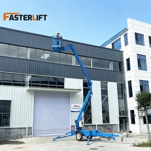 12M 14M 16M 18m 20m articolato trainabile braccio di sollevamento rimorchio montato ciliegio raccoglitore uomo sollevatore per la vendita - Product Image 2