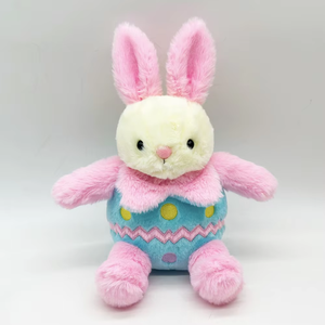 Nuevo Juguete de Peluche Súper Suave de Conejo y Pollito de Pascua, Muñeco de Peluche con Diadema y Relleno de Algodón PP - Product Image 2