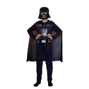 Disfraz de <span class=keywords><strong>Darth</strong></span> <span class=keywords><strong>Vader</strong></span> para niños con máscara del Despertar DE LA Fuerza de Halloween, con máscara, para niños, para el día de Halloween, para el día de fiesta - Product Image 3