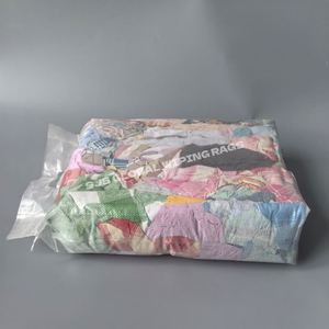 Trapos de Algodón de Colores Mezclados con Súper Absorción de Agua y Aceite para Limpieza Industrial y Marina - Product Image 1