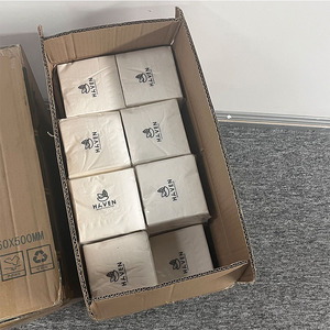 Personalizzato naturale a basso costo logo stampato bianco bevanda del tessuto usa e getta per il ristorante di nozze tovagliolo di <span class=keywords><strong>carta</strong></span> da cocktail - Product Image 1