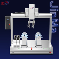 Machine à souder automatique rotative à double tête 6 axes, fixation personnalisable, équipement de soudage LED, directement de l'usine